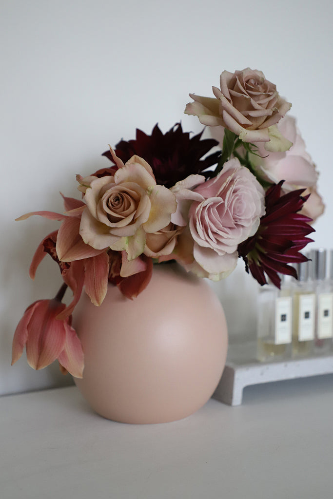 Studio Porcelain Sphere Vase