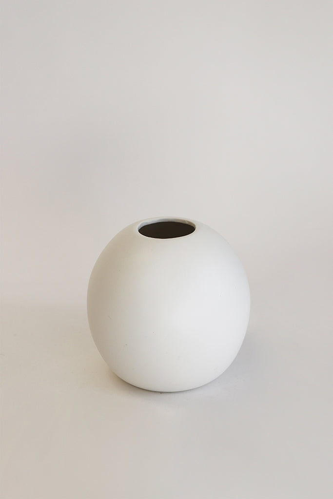 Studio Porcelain Sphere Vase