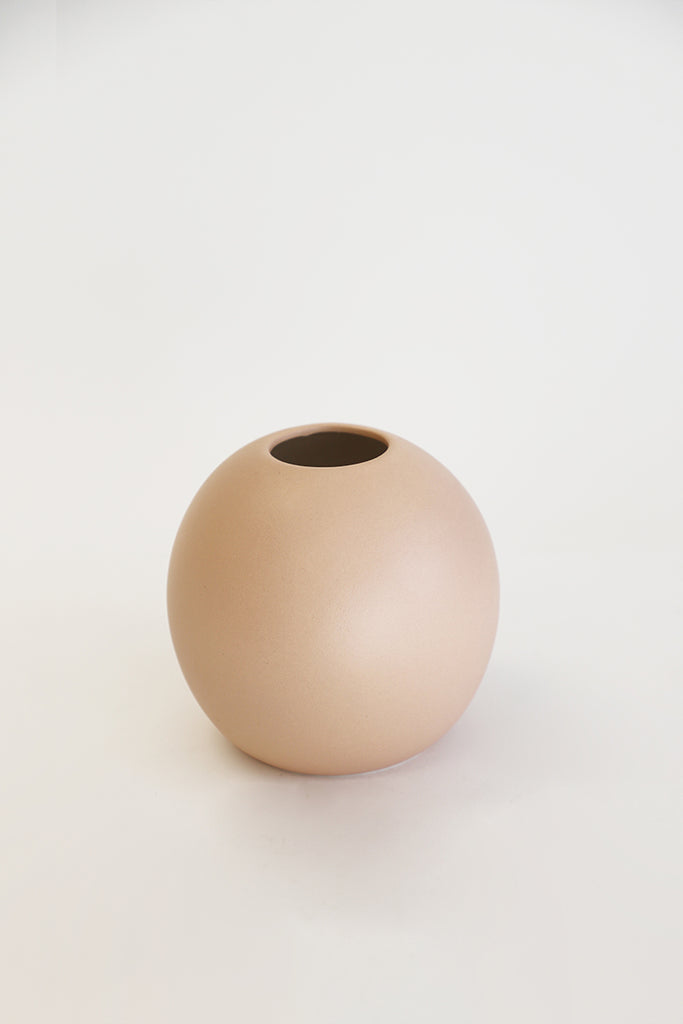 Studio Porcelain Sphere Vase