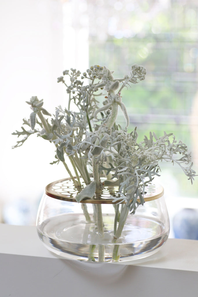 Glass Styling Vase with Lid