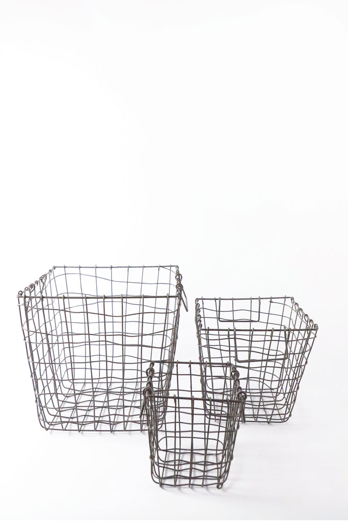 Square Wire Baskets